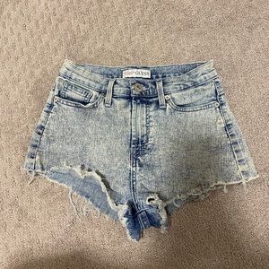 GUESS DENIM SHORTS SIZE 25